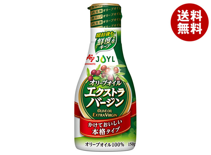 J-オイルミルズ AJINOMOTO オリーブオイルエクストラバージン 150g×10本入×(2ケース)｜ 送料無料 味の素 オリーブ油 油 調味料