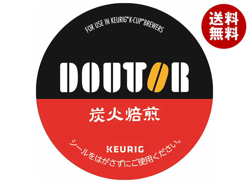 ユニカフェ キューリグ専用カートリッジ K-Cupパック ドトール 炭火焙煎 12P&times;8箱入&times;(2ケース)｜ 送料無料 コーヒー 珈琲 コーヒーカプセル カートリッジ Kカップ KEURIG｜MISONOYA店