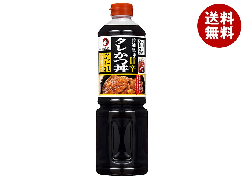 オタフク タレかつ丼のたれ 1200g×6本入｜ 送料無料 調味料 タレ 甘辛 醤油 かつ丼 たれ ご当地シリーズ 新潟