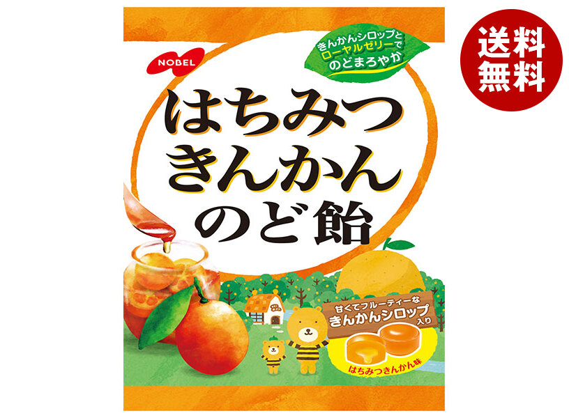 蜜柑飴さま 専用 楽天市場】ノーベル製菓 はちみつきんかんのど飴 110g×6個入×(2ケース