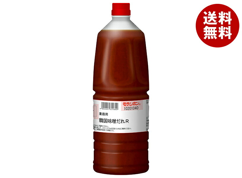 モランボン 業務用 韓国味噌だれR 2.1kg&times;2本入&times;(2ケース)｜ 送料無料 調味料 タレ 焼肉 韓国 味噌｜MISONOYA店
