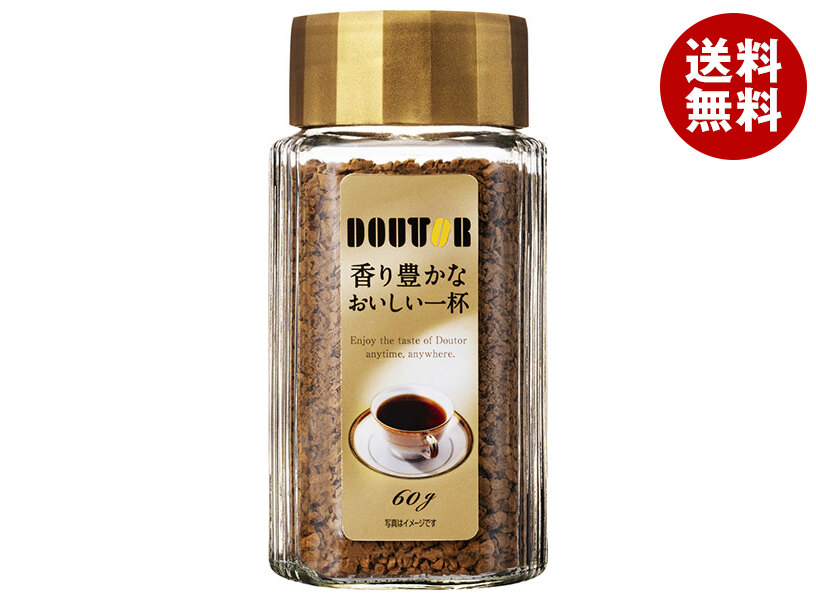 楽天市場】ドトールコーヒー 香り豊かなおいしい一杯 深煎り 60g瓶×12