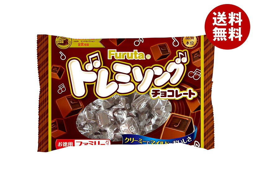 [ポイント5倍！4/17(金)9時59分まで全品対象エントリー&購入]フルタ製菓 ドレミソングチョコ 112g×18袋入×(2ケース)｜ 送料無料 お菓子 おやつ チョコ チョコレート ミルクチョコレート 個包装