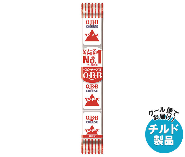 [ポイント5倍！4/10(金)1時59分まで全品対象エントリー&購入]QBB ベビーチーズ プレーン 54g(4個)×25個入×(2ケース) チルド 冷蔵品｜ 送料無料 チルド チーズ 六甲バター プロセスチーズ