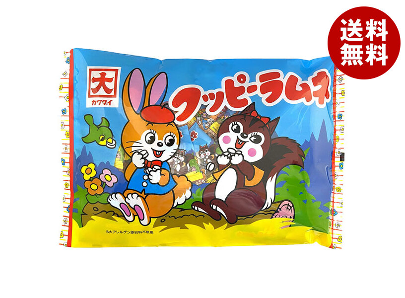 [ポイント5倍！7/26(日)1時59分まで全品対象エントリー&購入]カクダイ製菓 ビックパック クッピーラムネ 208g&times;12袋入&times;(2ケース)｜ 送料無料 ラムネ ラムネ菓子 クッピーラムネ お菓子｜MISONOYA店