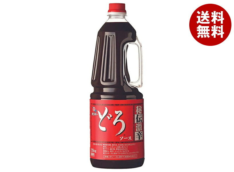 オリバーソース どろソース 2.15kg×6本入×(2ケース)｜ 送料無料 どろソース 業務用 ソース