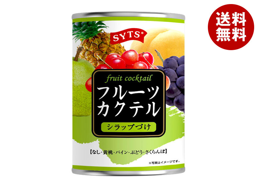 [ポイント5倍！4/17(金)9時59分まで全品対象エントリー&購入]三洋通商 フルーツカクテル 4号缶 425g缶×24個入×(2ケース)｜ 送料無料 缶詰 フルーツ 果実 くだもの ミックス