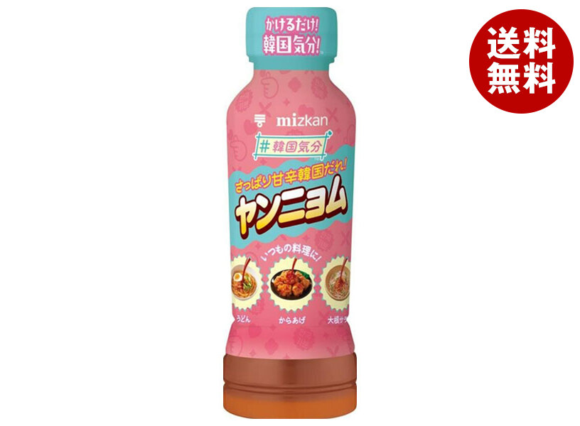 ミツカン 韓国気分 ヤンニョム 190ml×12本入×(2ケース)｜ 送料無料 調味料 韓国だれ 甘辛 ヤンニョム 韓国