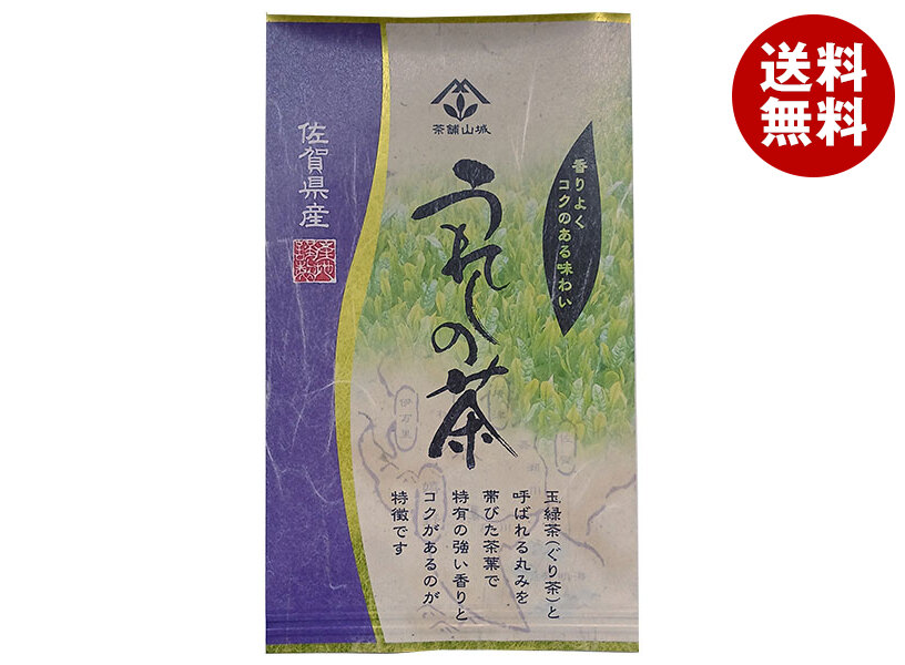 山城物産 茶処 嬉野茶 80g×30袋入｜ 送料無料 嗜好品 茶飲料 茶葉 緑茶 袋