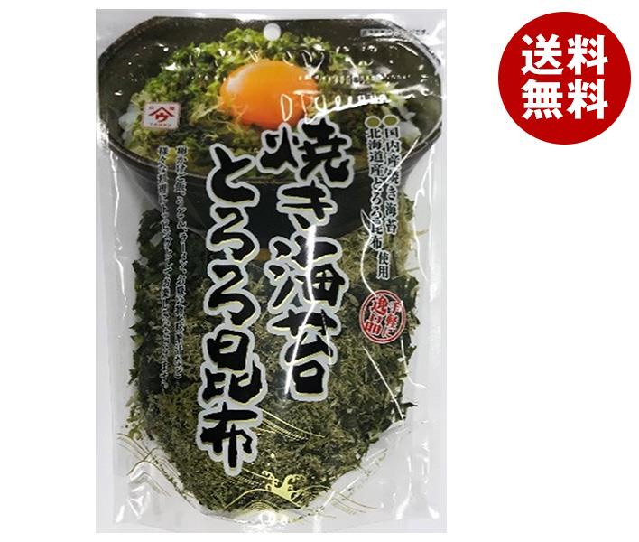 魚の屋 焼き海苔 とろろ昆布 15g×10袋入×(2ケース)｜ 送料無料 ととろこんぶ のり 海苔 昆布 乾物 トッピング