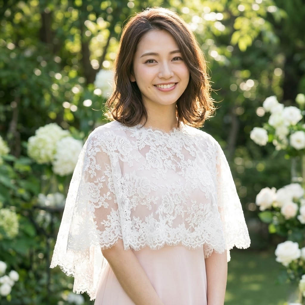 ウエディング ボレロ ショール ケープ レース 刺繍 透け感 ラウンドネック ホワイト 結婚式 披露宴 二次会 成人式 振袖 パーティー フォーマル ブライダル 花嫁 ウェディングドレス 前撮り 発表会 演奏会 羽織り 体型カバー おしゃれ 上品 エレガント 撮影 小物 春 夏
