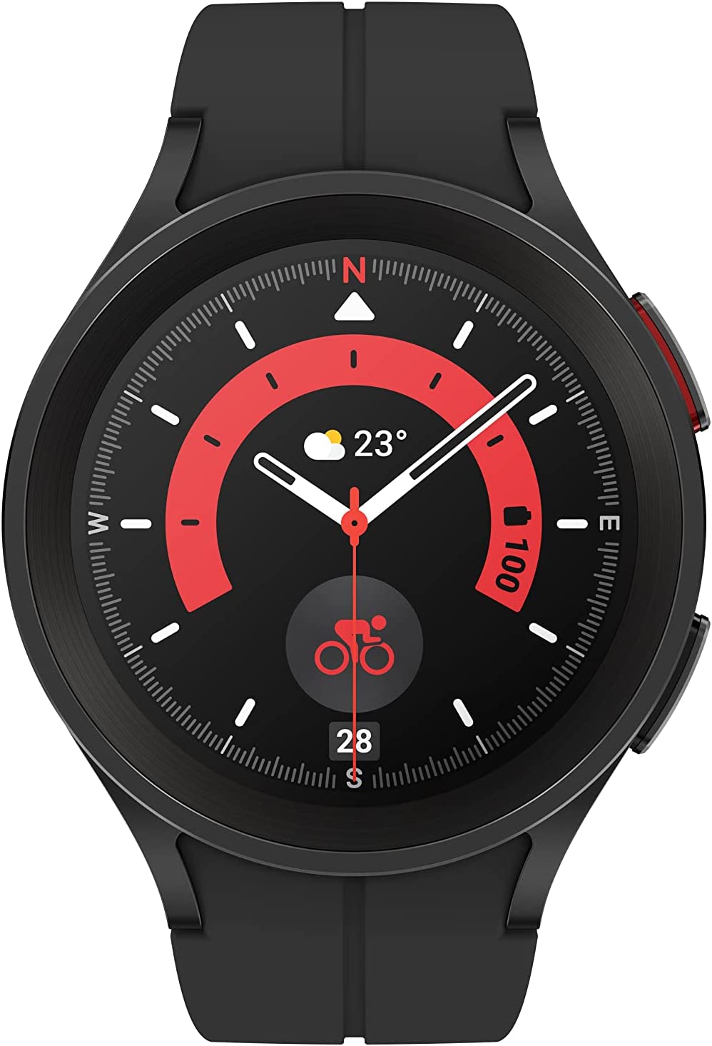 Samsung Galaxy Watch Pro 45mm Bluetooth スマートウォッチ 黒 R920