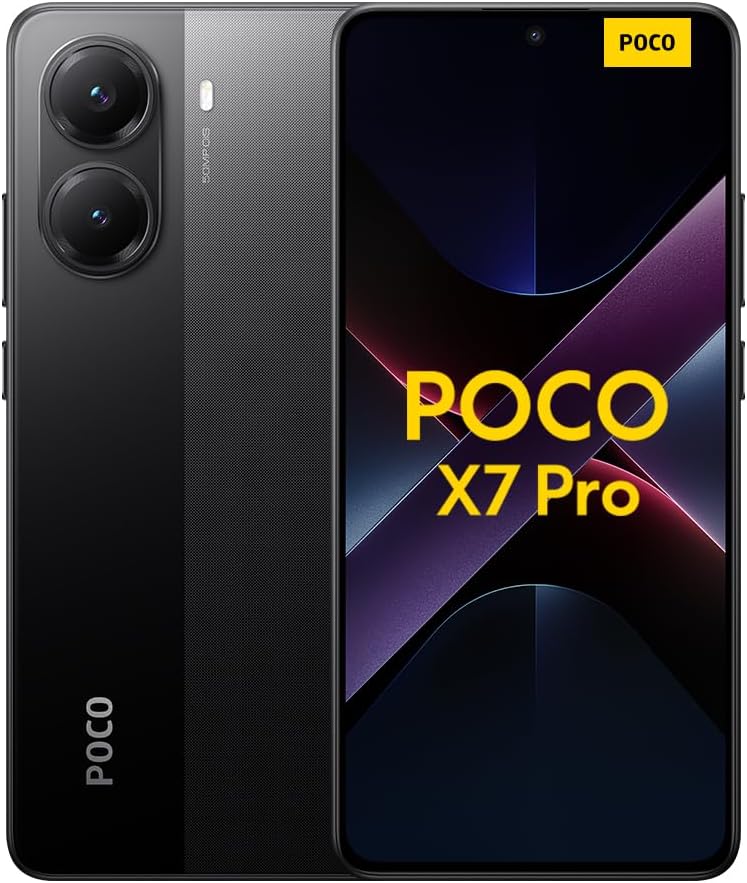 【Xiaomi】新品未開封 POCO X7 Pro ブラック 8GB 256GB New)Xiaomi POCO X7 5G 8GB+256GB BLACK Dual SIM Unlocked