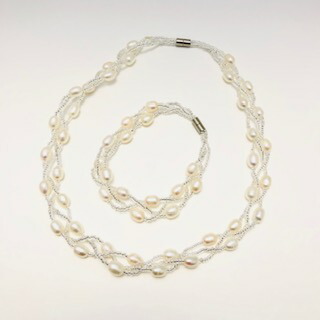 オンラインショップ ネックレス ペンダント ロングネックレス パールネックレス デザイン パール 結婚記念日 母 50代 40代 女性 ジュエリー 誕生日プレゼント レディース ネックレス 送料無料 淡水パール ロングパールネックレス アクセサリー ペンダント