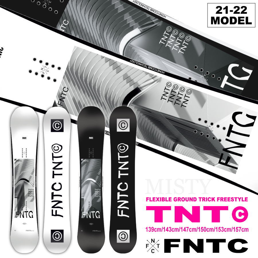 当季大流行 FNTC 21-22 TNTC black 157cm - ボード - alrc.asia
