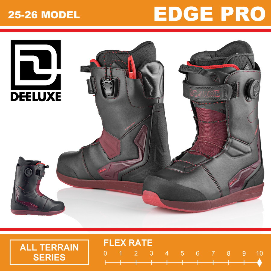 最上位モデル☆DEELUXEディーラックスブーツEDGE PROエッジ 26.5 最上位モデル☆DEELUXEディーラックスブーツEDGE PROエッジ 26.5