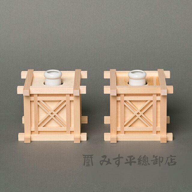 榊枠 桧 巾 4寸(12cm)～7寸(21cm) 神棚 モダン デザイン シンプル 高級神棚 お宮 御宮 木曽桧 桧 日本製 国産 職人手作り