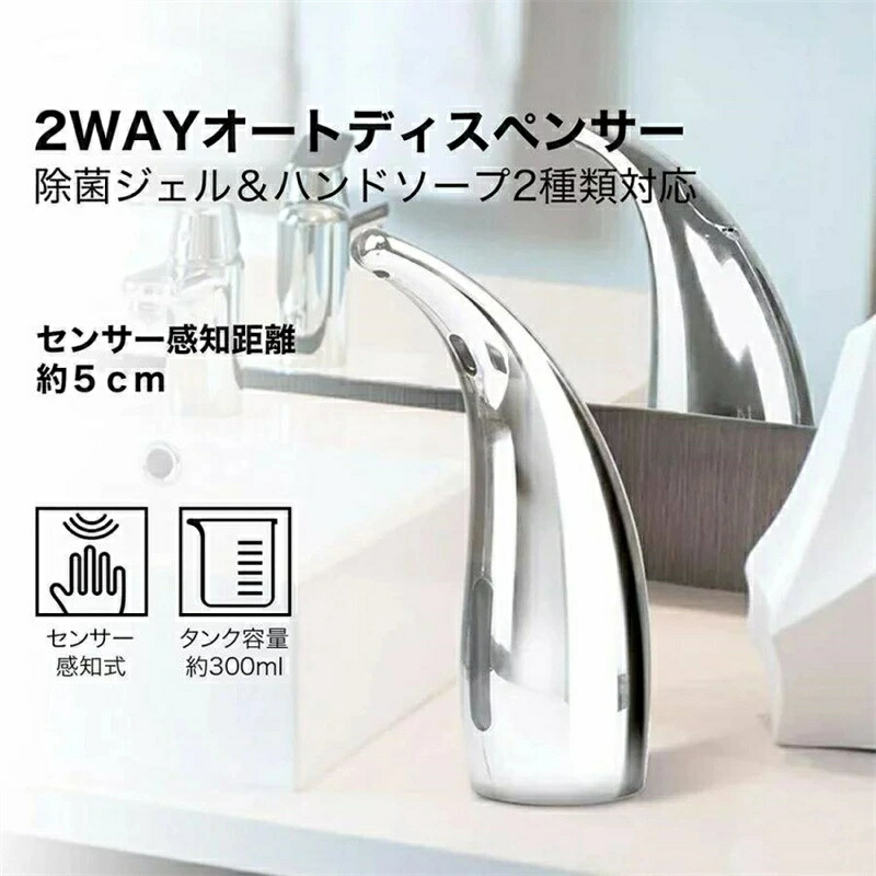 ソープ ディスペンサー 300ml 壁取り付 バスルーム キッチン 515Lg8T1XVL._UF894,1000_QL80_.jpg