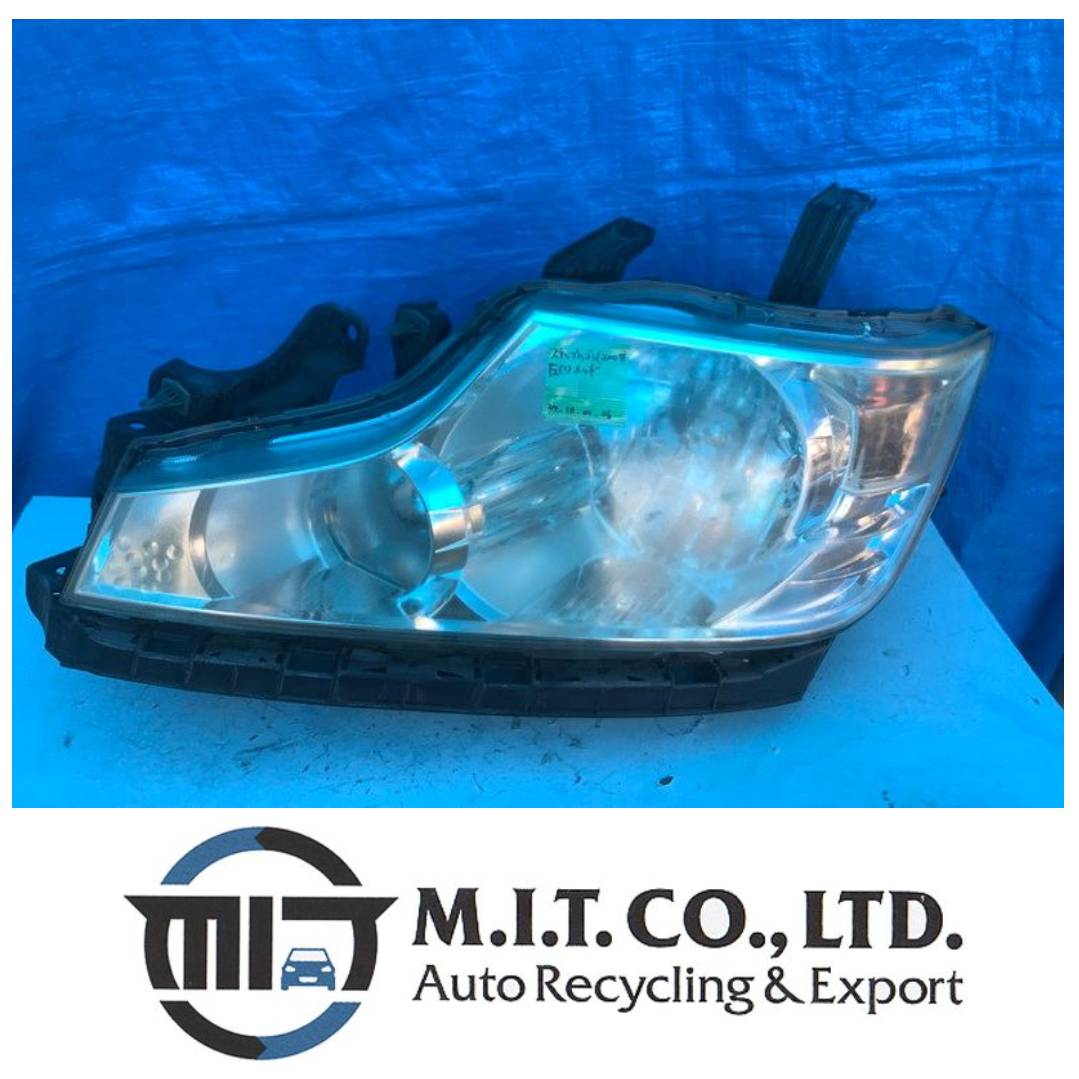 【中古】 DBA MIT RK1 ステップワゴン (2009) 左（L）ヘッドライト NH737M 24100106