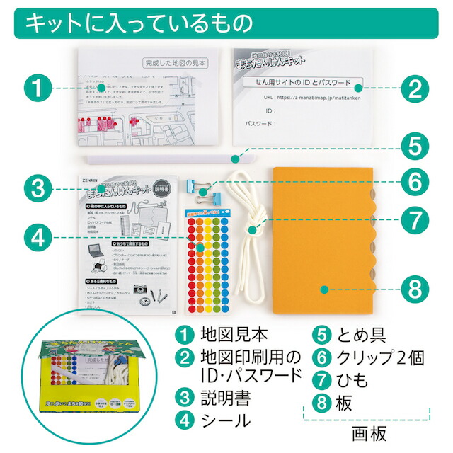 楽天市場 ゼンリン まちたんけんキット地図作りで発見 町探検キット自由研究キット 学習グッズ 夏休みに最適 家庭学習 親子学習 屋外学習 三田三昭堂