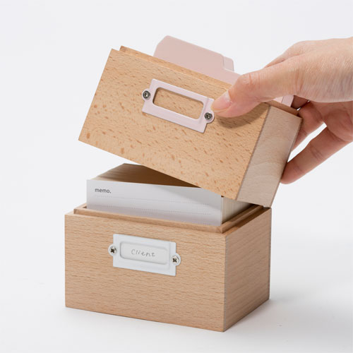 ideaco tsumugi card box