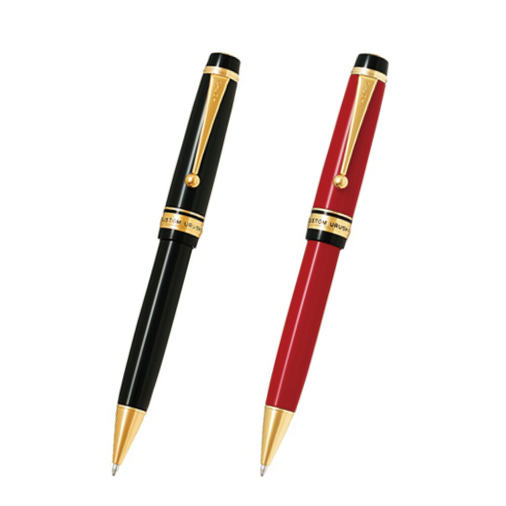 【在庫限り】【宅配便発送・送料込み】 パイロット カスタムURUSHI 油性ボールペン 中字 1.0mm アクロインキ ラッピング無料 送料無料 漆黒 朱