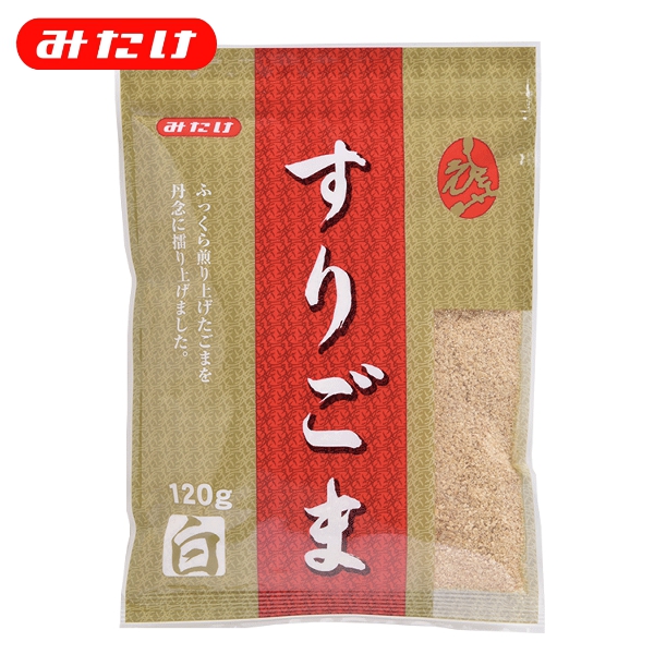 楽天市場 すりごま白55g みたけ すりごまだから 手間いらず 製菓 料理 トッピングに ごま屋の胡麻 小袋タイプで使いやすい 一人暮らしの方にも みたけ食品工業株式会社