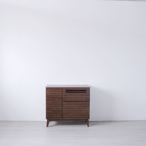 楽天市場】木製 ハイキャビネット/収納棚 幅75cm×奥行38cm×高さ130cm 
