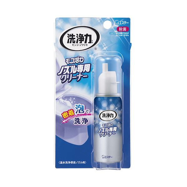 （まとめ）エステー 洗いもの力モコ泡わノズル専用洗浄剤 40ml 1個【×10書き割り】