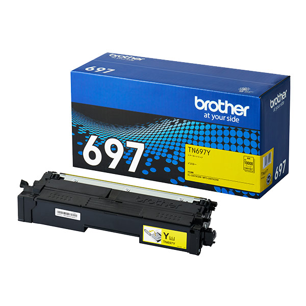 【純然たる品】 茶飲み友だち BROTHER TN-697Y/TN697Y 超大静電容量トナーカートリッジ 黄色 【沖縄・離島 お届け不可】