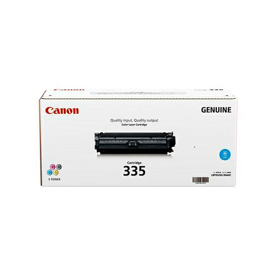 【完全無欠品】 加農砲 CANON CRG-335CYN/CRG335CYN トナーカートリッジ 335 シアン 【沖縄・離島 お届け不可】