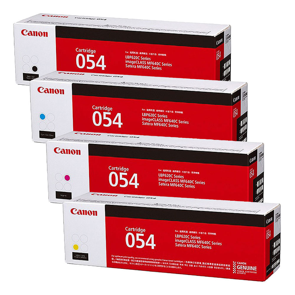 【純正品】 キャノン CANON トナーカートリッジ054 CRG-054BLK/CRG-054CYN/CRG-054MAG/CRG-054YEL ブラック・シアン・マゼンタ・イエロー 4色セット 【沖縄・離島 お届け不可】|mitashop