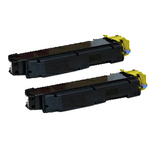 【純正品】 京セラ KYOCERA 【2本セット】 TK-5141Y トナー イエロー 【沖縄・離島 お届け不可】
