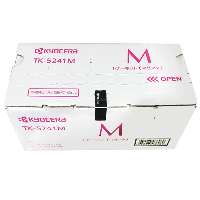 【純正品】 京セラ KYOCERA TK-5241M トナー マゼンタ 【沖縄・離島 お届け不可】｜mitashop