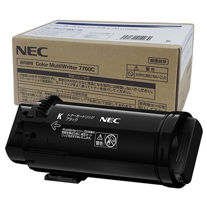 【純正品】 NEC PR-L7700C-19/PRL7700C-19 大容量トナーカートリッジ ブラック 【沖縄・離島 お届け不可】