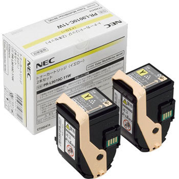 【純正品】 NEC 【2本セット】 PRL9010C-11W/PRL9010C-11W トナーカートリッジ イエロー 【沖縄・離島 お届け不可】|mitashop