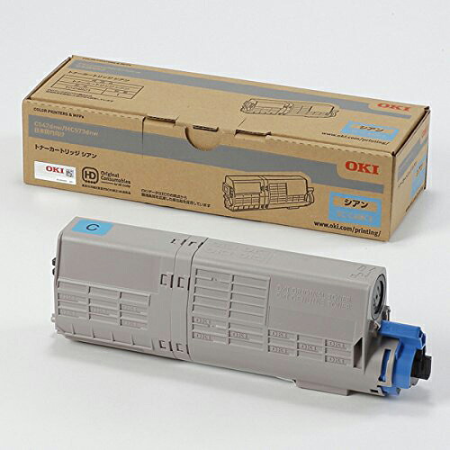 【純正品】 沖データ OKI TC-C4BC1 トナーカートリッジ シアン 【沖縄・離島 お届け不可】|mitashop