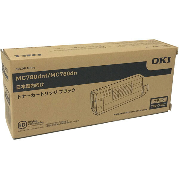 【純正品】 沖データ OKI TNR-C4RK2 トナーカートリッジ ブラック 【沖縄・離島 お届け不可】|mitashop