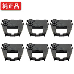 【6本セット】 富士通/FUJITSU 【純正】 リボンカセット DPK3800 (2)（黒） 【沖縄・離島 お届け不可】