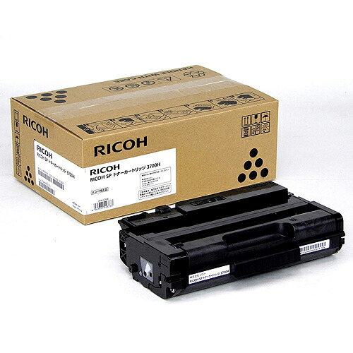 【純正品】 リコー RICOH SP トナーカートリッジ 3700H 【沖縄・離島 お届け不可】 19,129円