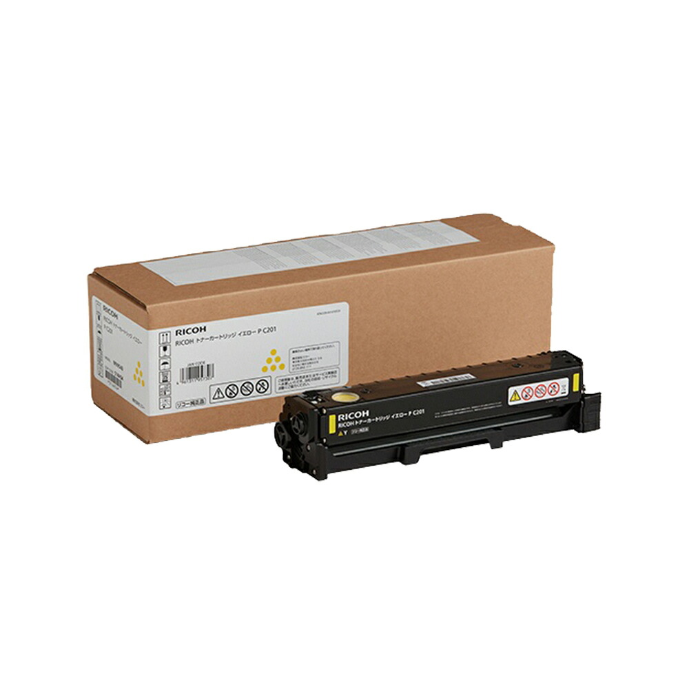 【純正品】 リコー RICOH トナーカートリッジ イエロー P C201 【沖縄・離島 お届け不可】|mitashop