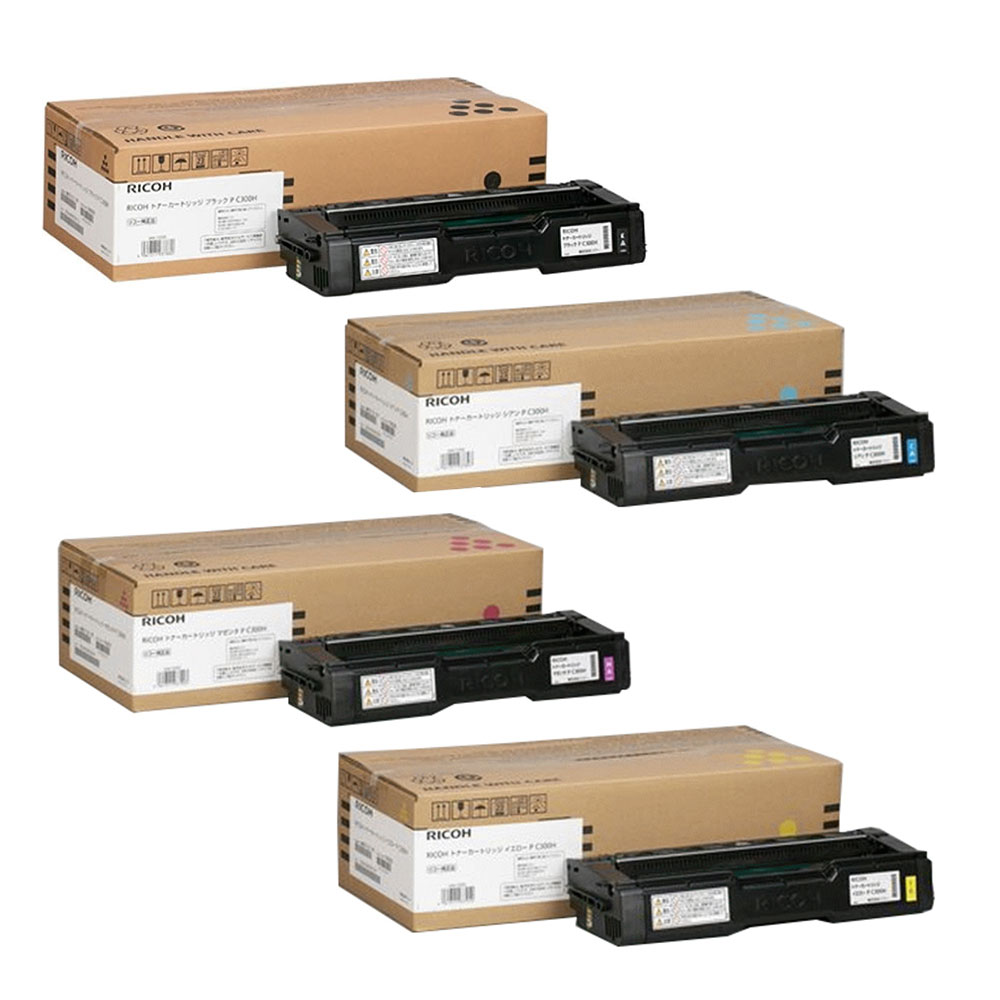 【完全無欠品】 リコー RICOH トナーカートリッジ P C300H 4色仕掛ける 【沖縄・離島 お届け不可】