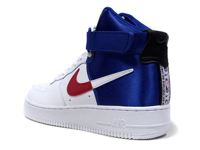 nike air force 1 high red white and blue