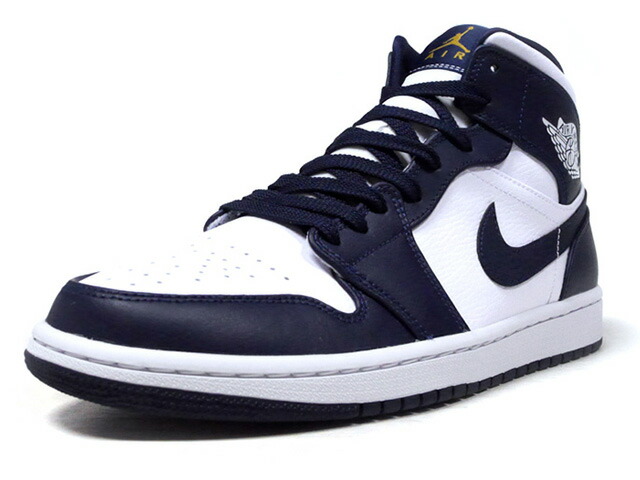 air jordan 1 mid white metallic gold obsidian