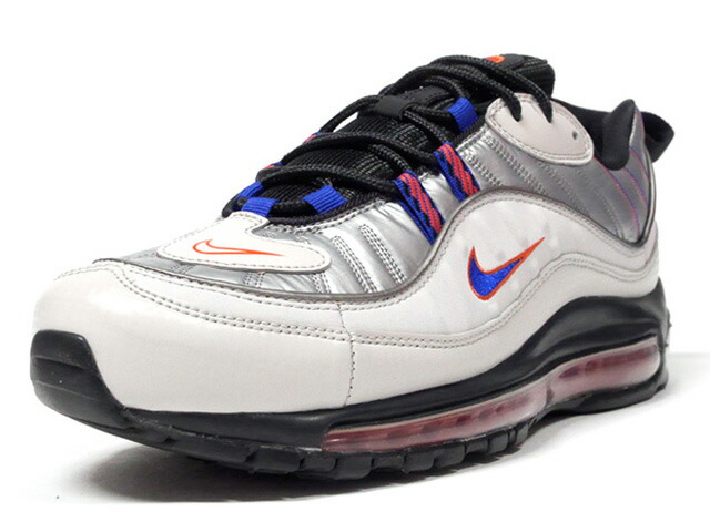 楽天市場 Nike ナイキ エアマックス98nrg ナイキスポーツウェアリミテッドエディション Air Max 98 Nrg Limited Edition For Nsw Vast Grey Hyper Blue Gris Infini Bleu Hyper Bq5613 001 ミタスニーカーズ