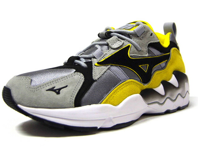 楽天市場 Mizuno ミズノ ウエーブライダー1スウェード Wave Rider 1 S Gry Yel Blk Wht D1ga193247 ミタスニーカーズ