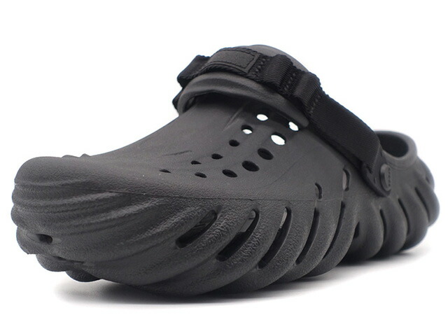 crocs [クロックス エコークロッグ] ECHO CLOG BLACK (207937-001)