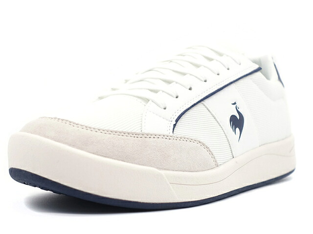 le coq sportif [ルコックスポルティフ LCSグランエストAC]　 LCS GRAND EST AC　 WHITE/NAVY (QL1VJC12WN)