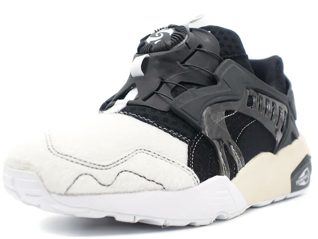 Puma [プーマ ディスクブレイズオリジナルMS ウエノパンダ ミタスニーカーズ] DISC BLAZE OG MS \"UENO PANDA\" \"mita sneakers\" PUMA BLACK/PUMA WHITE (394783-01)