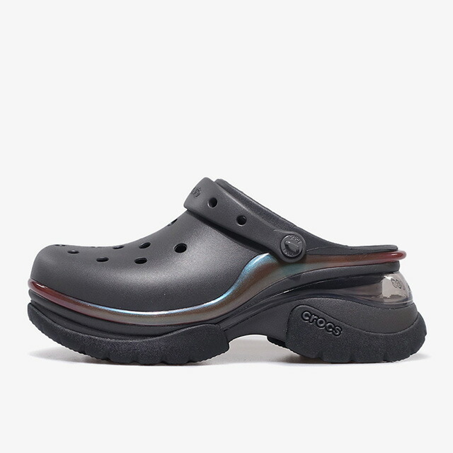 crocs [クロックス スーパーベイクロッグ] SUPER BAE CLOG BLACK SAND (212811-0LD)
